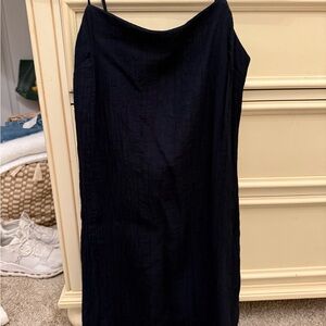 Abercrombie & Fitch Elegant Black Midi Dress